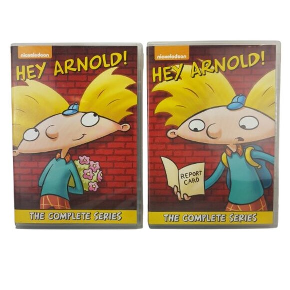 Vintage 2014 HEY ARNOLD Complete Series Nickelodeon 16 DVD Box Set - Picture 1 of 11